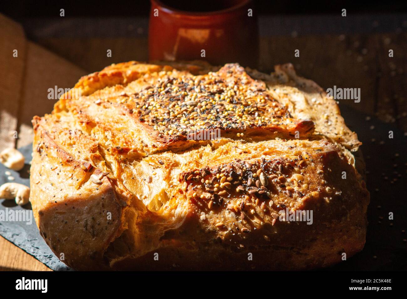 Pan de campana frances Foto Stock