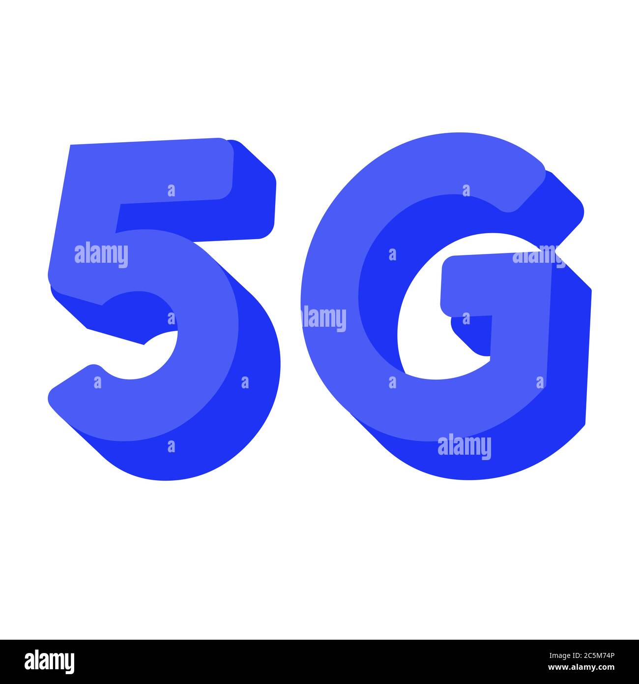 Vettore Internet della rete di connessione 5g. EPS 10. Illustrazione Vettoriale
