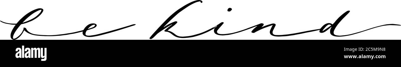 Sia l'illustrazione del vettore di scrittura della mano del tipo Illustrazione Vettoriale