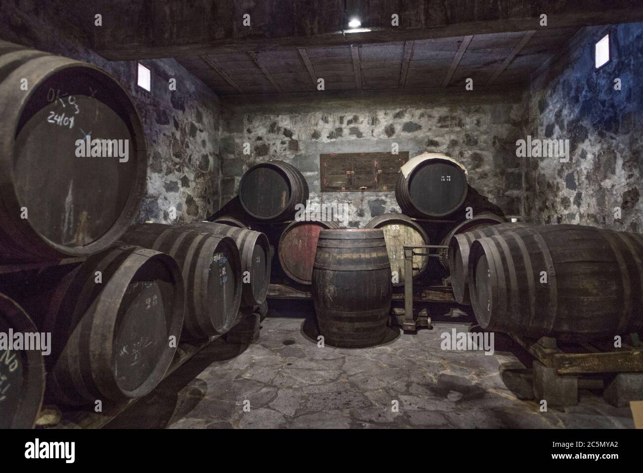 Cantina tradizionale a Fuencaliente Foto Stock