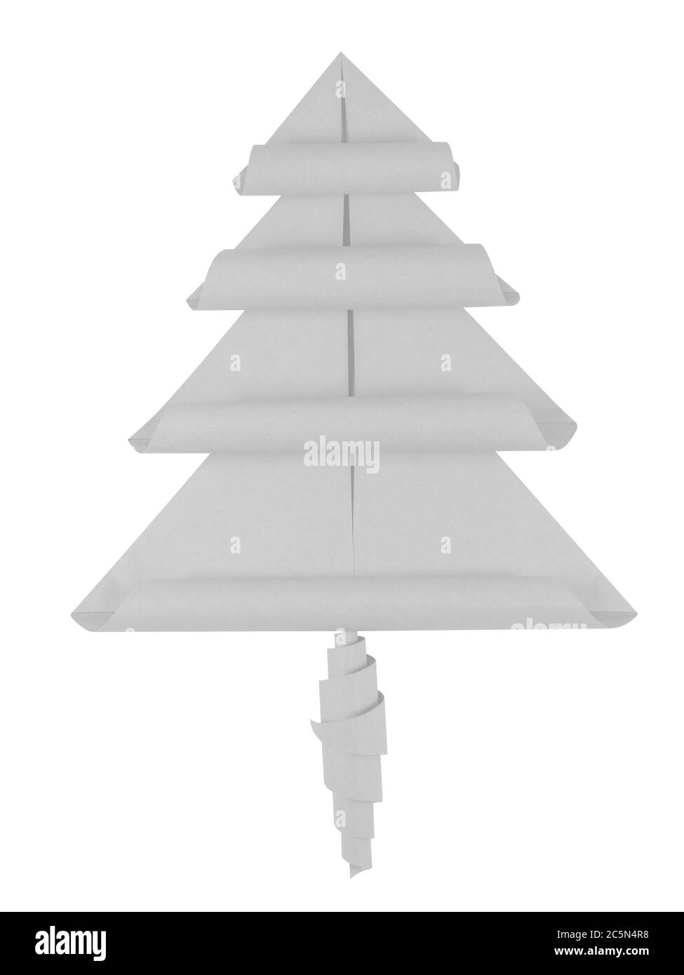 Origami albero Foto e Immagini Stock in Bianco e Nero - Alamy