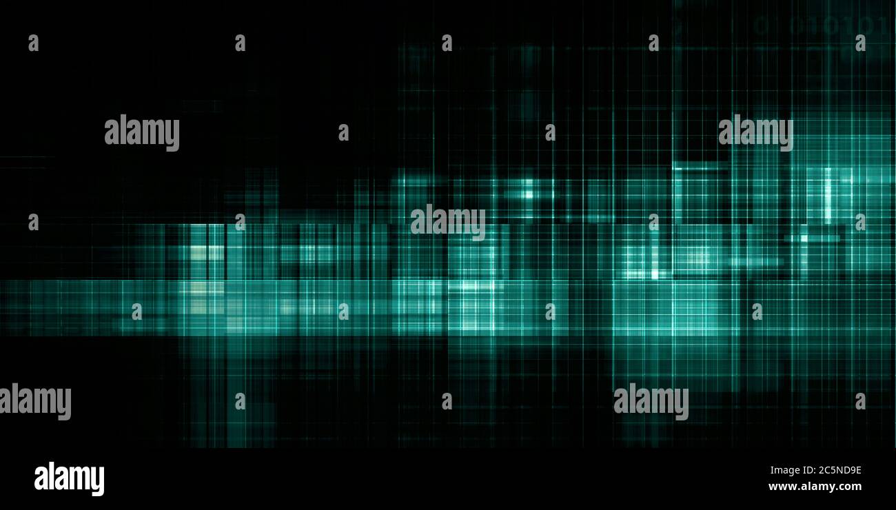 Sistemi di intelligenza artificiale e autonomo e industria del sistema Foto Stock