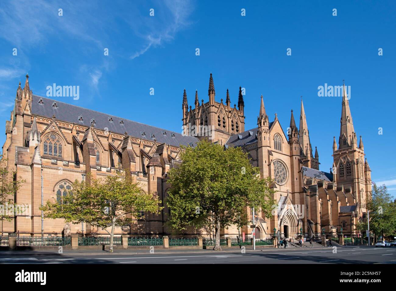 St Marys Cathedral College Street Sydney Australia Foto Stock