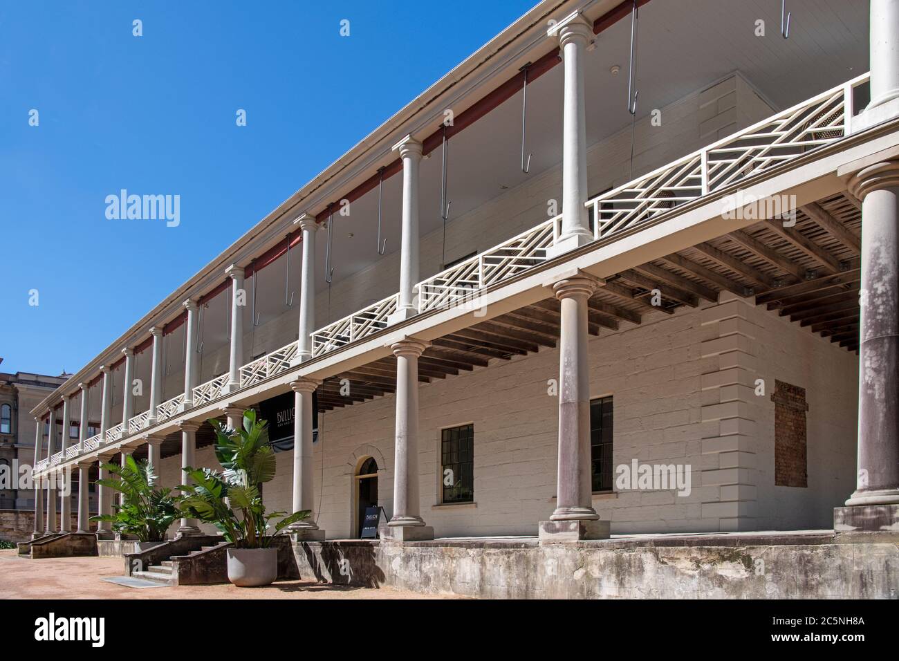 L'edificio Mint ora museo Macquarie Street Sydney Australia Foto Stock