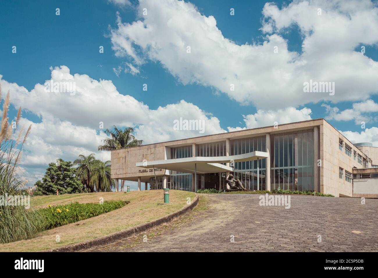 Museo d'Arte moderna, Belo Horizonte, Minas Gerais, Brasile Foto Stock