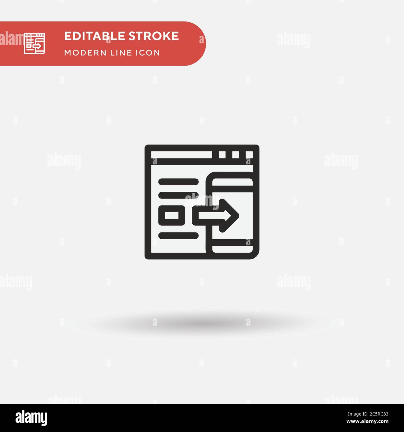 Icona Riduci vettore semplice. Modello di disegno simbolo illustrazione per elemento UI mobile Web. Pittogramma moderno a colori perfetto su tratto modificabile. Icone di riduzione per il progetto aziendale Illustrazione Vettoriale