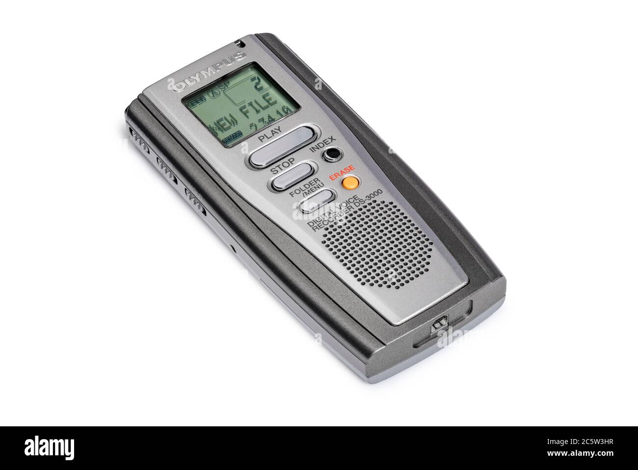 Registratore digitale Olympus DS-3000 Dittaphone dispositivo di  registrazione per dettatura digitale Olympus registratore vocale audio.  Ritaglio del percorso di lavoro incluso in JPEG Foto stock - Alamy