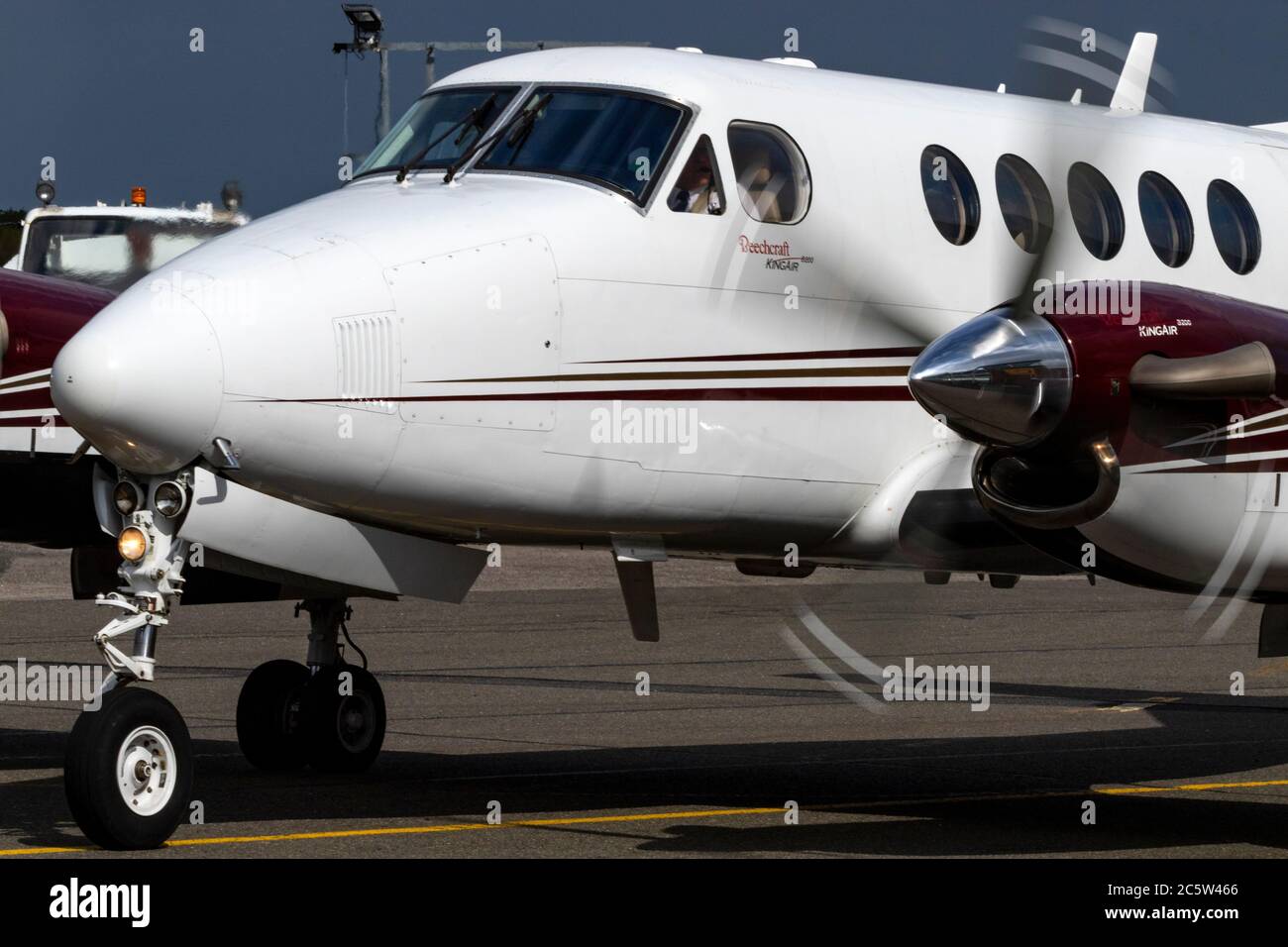 Beech B200 Super King Air M-EGGA Foto Stock