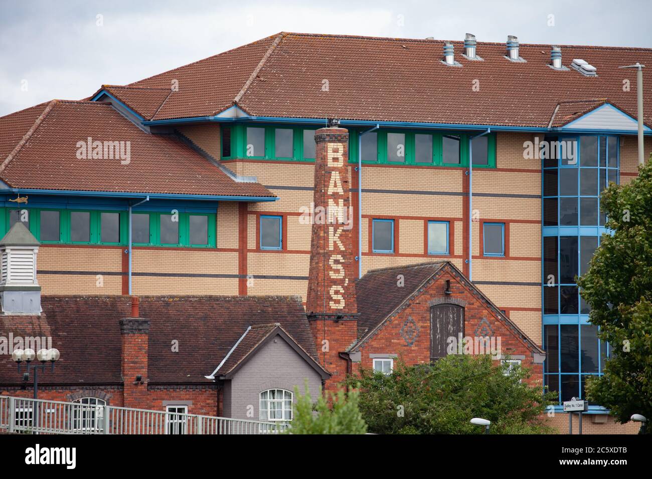 Banca Pub. Merrityhill. West Midlands. REGNO UNITO Foto Stock