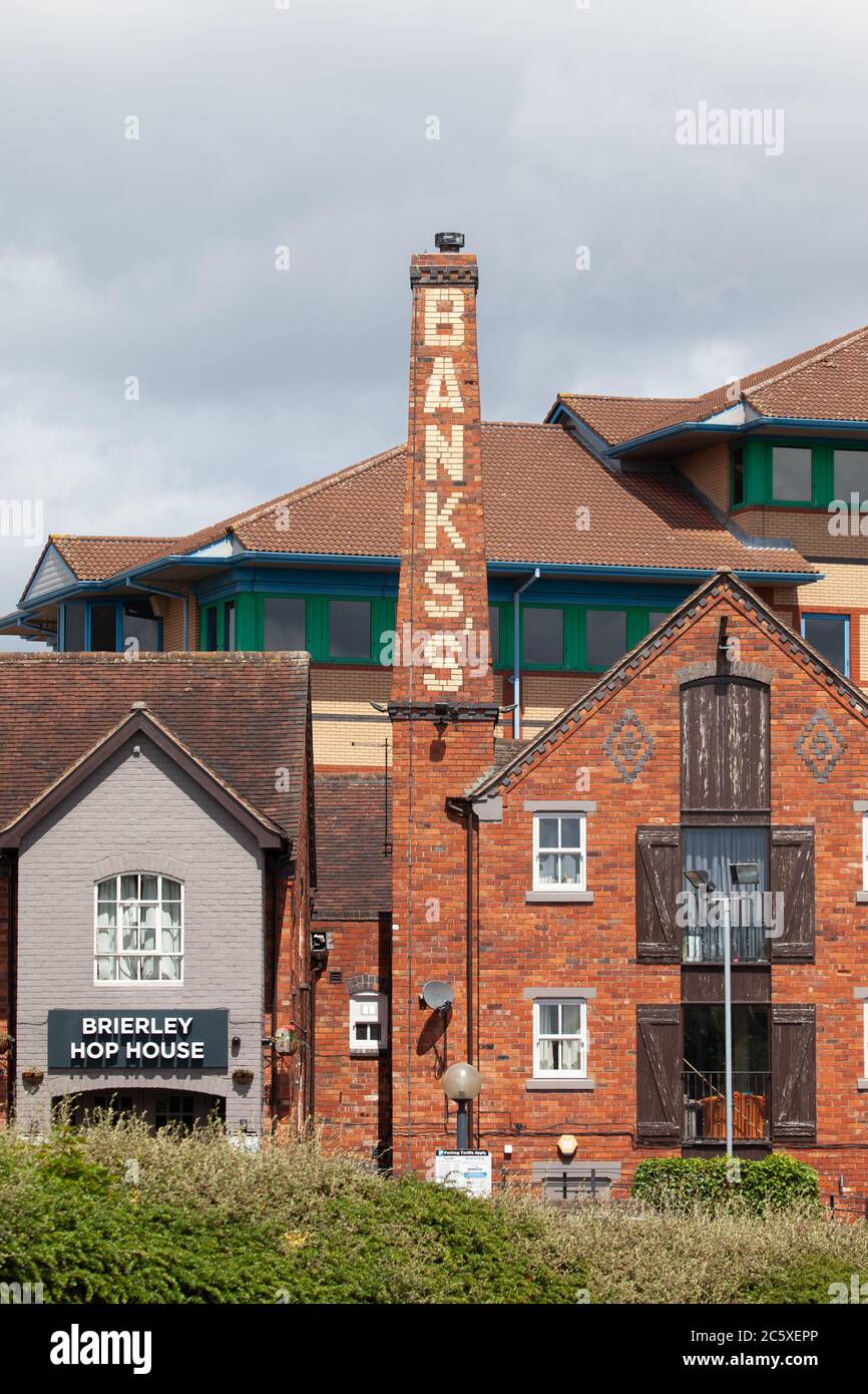 Brierley Hop House, Banks's. Merry Hill. West Midlands. REGNO UNITO Foto Stock