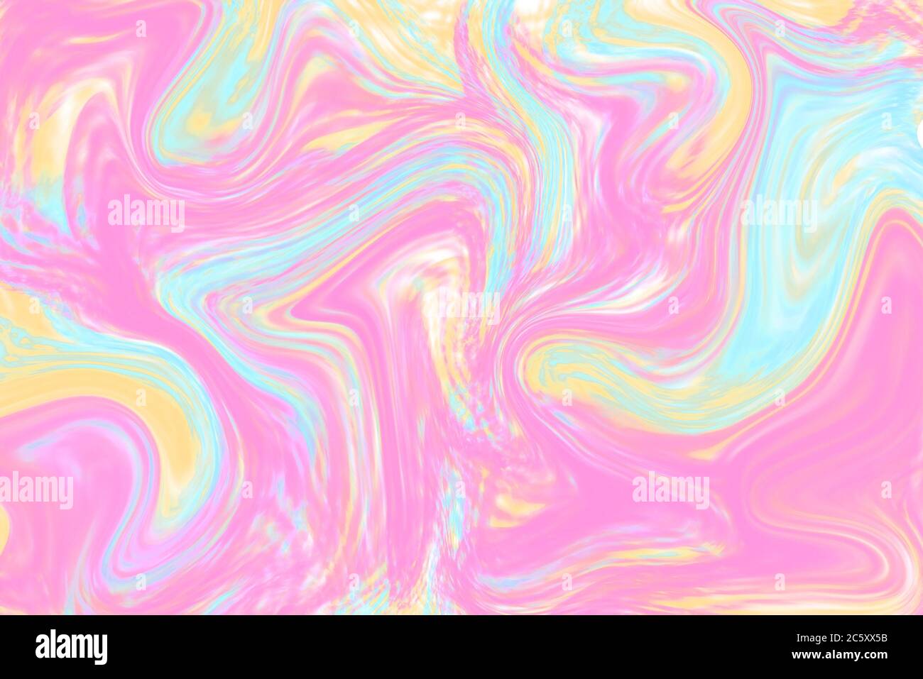 Illustrazione del colore liquido rosa caramella. Texture digitale pastello  multicolore. Sagoma della copertura di vernice sbavata. Elegante sfondo  femminile. Unicorno caramella colo Foto stock - Alamy