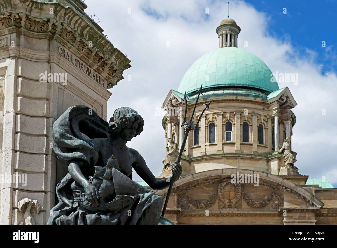 City Hall, Hull, Humberside, East Yorkshire, Inghilterra Regno Unito Foto Stock