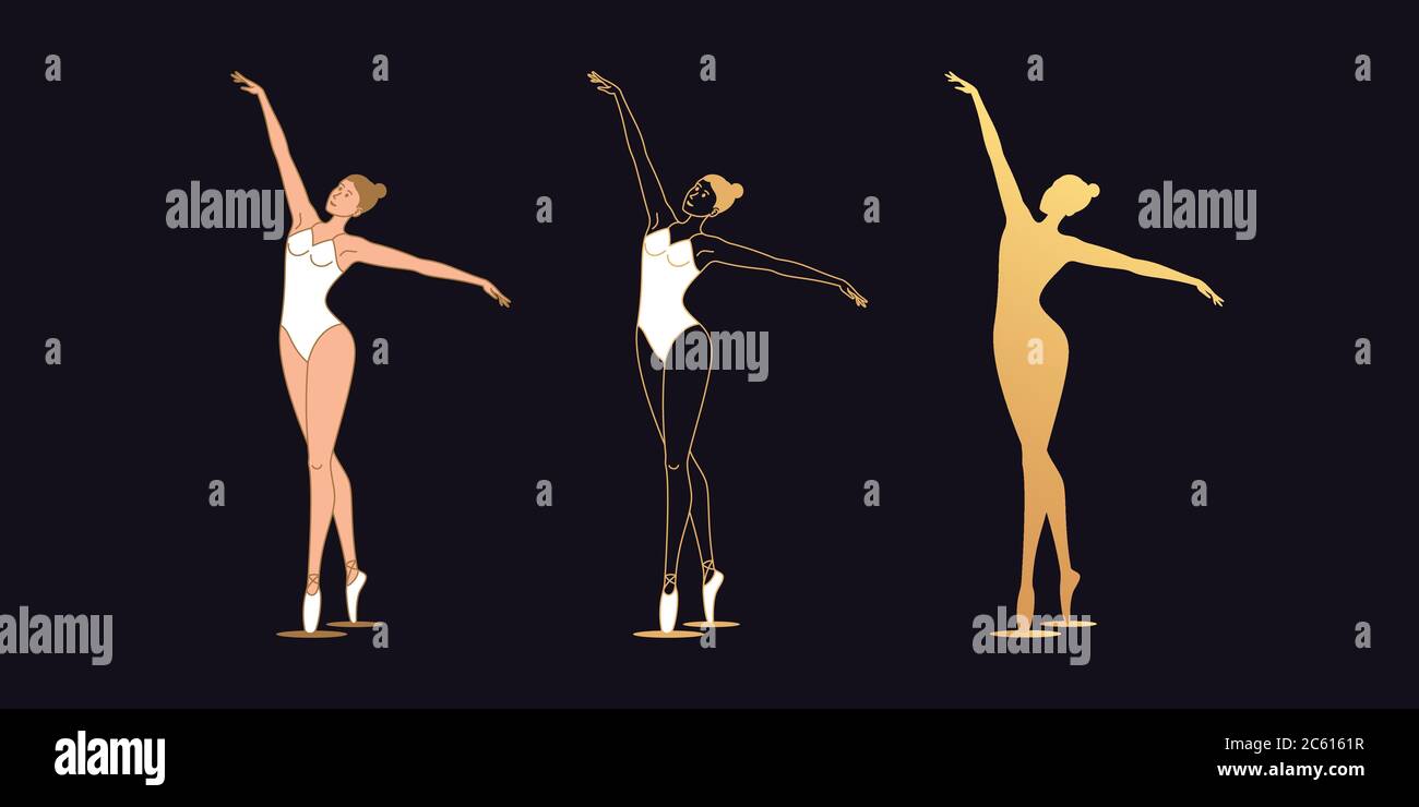 Ballerina dorata clearance