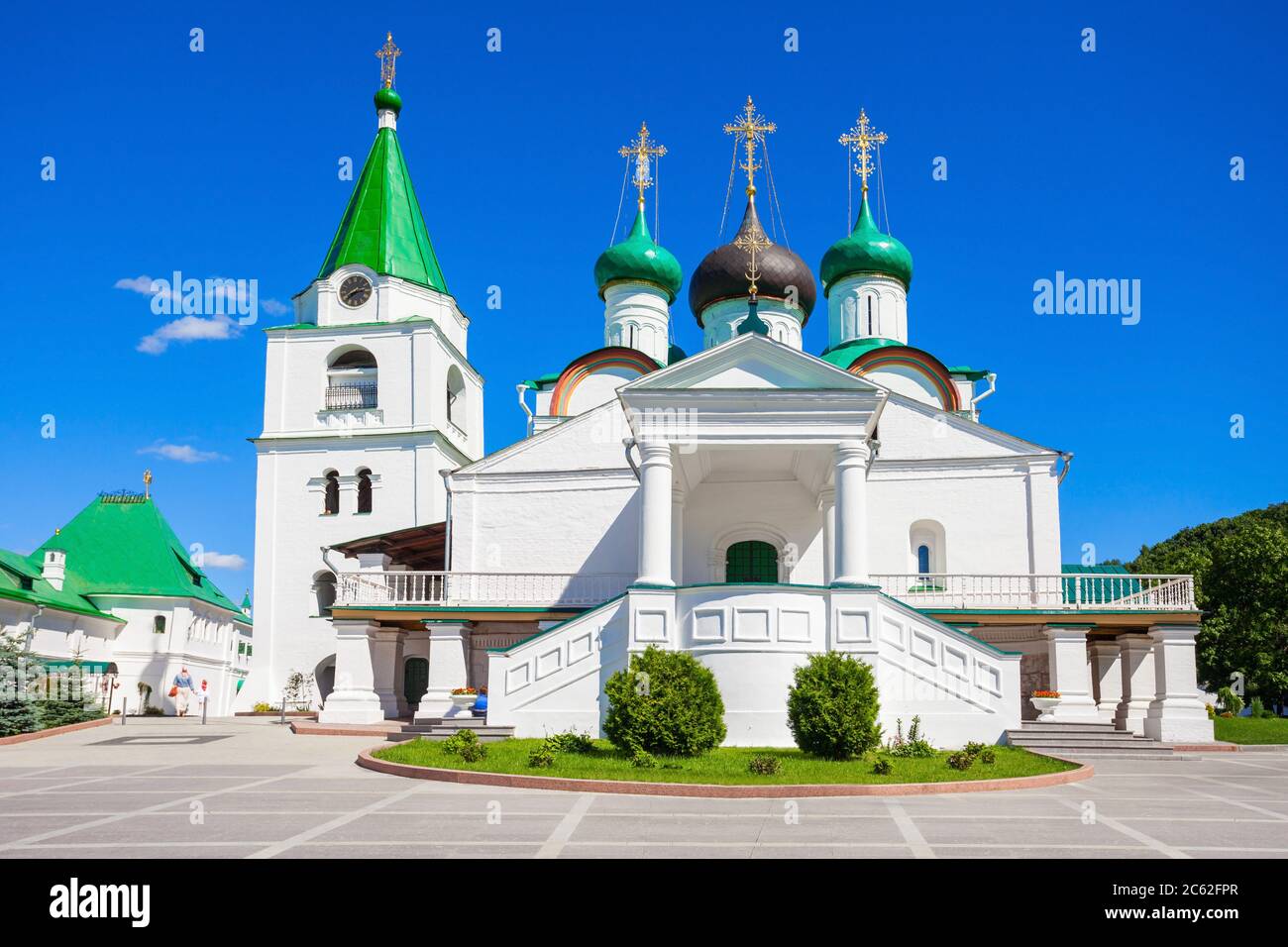 Il monastero dell'Ascensione di Pechersky Vozensky è un monastero di Nizhny Novgorod, in Russia. E' il monastero principale del Nizny Foto Stock