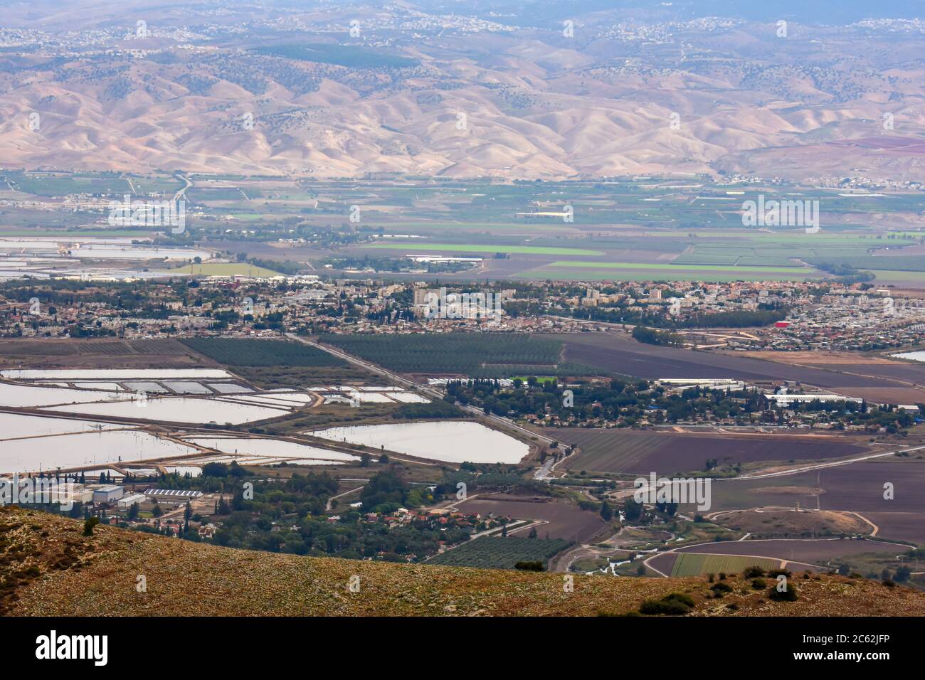 Beit Shean, valle del Giordano, Israele Foto Stock