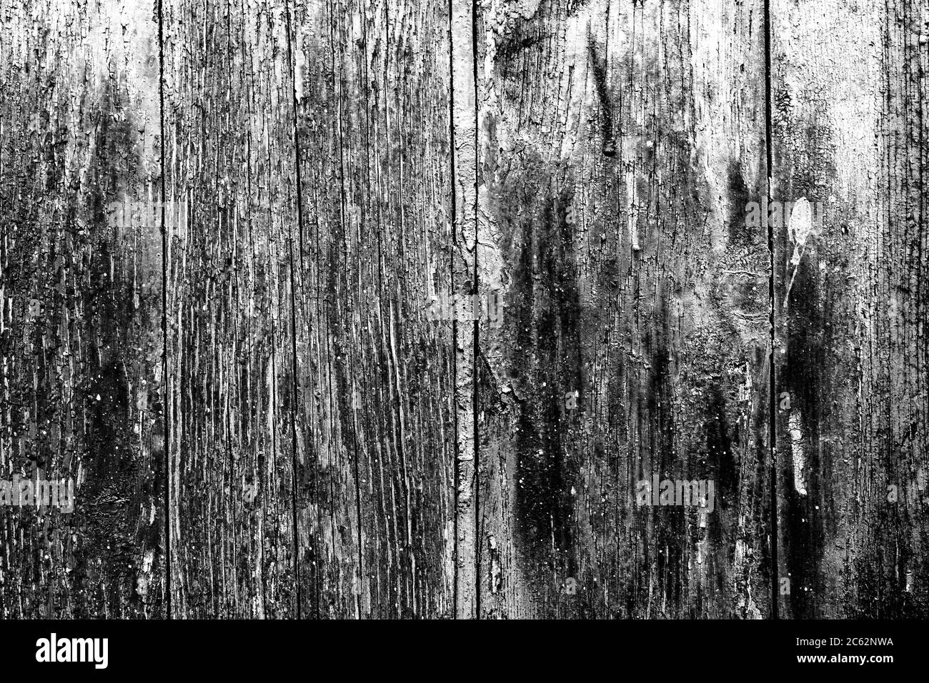 Texture, legno, muro, può essere utilizzato come sfondo. Texture in legno con graffi e urti Foto Stock
