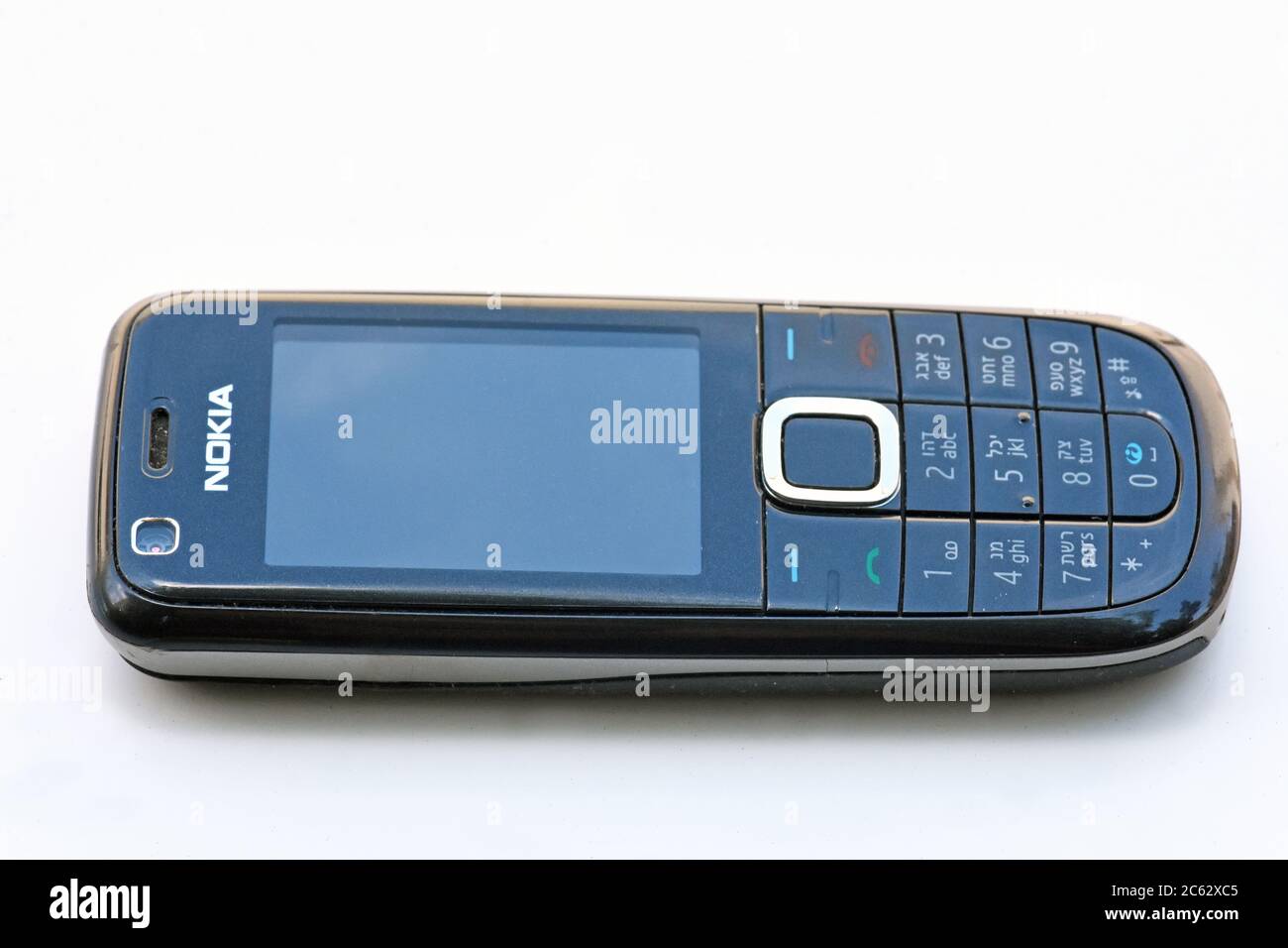 Vecchio telefono cellulare Nokia Foto Stock