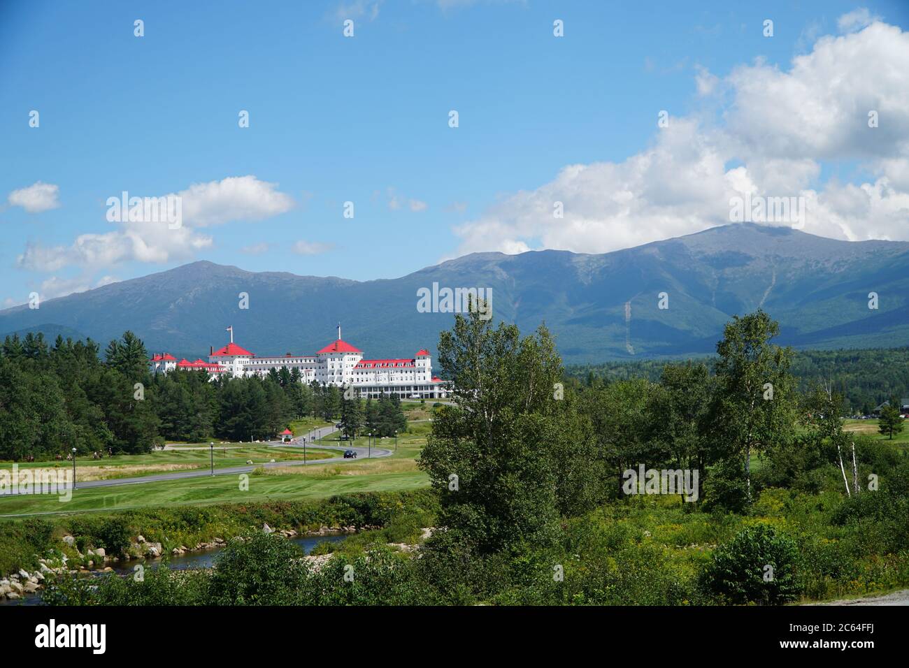 White Mountains con il Monte Washington Foto Stock