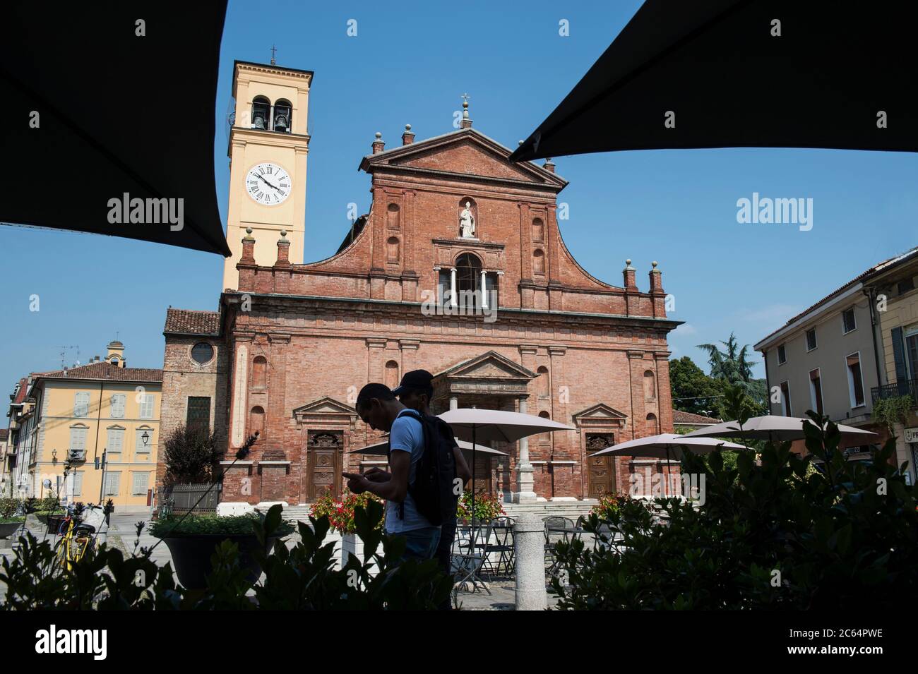 Italia, Lombardia, Codogno, Chiesa di San Biagio Foto Stock