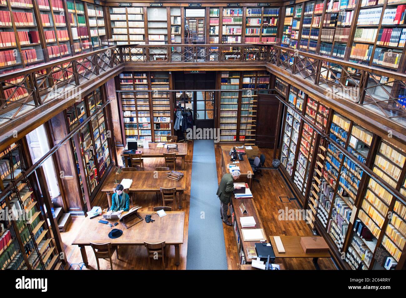 Italia, Lombardia, Pavia, Università Foto Stock