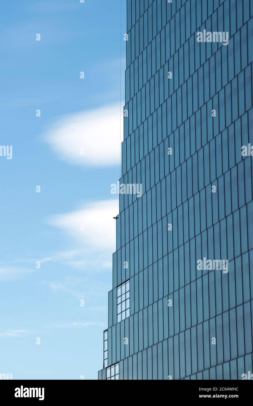 Italia, Lombardia, Milano, CityLife, particolare della Torre generali Foto Stock