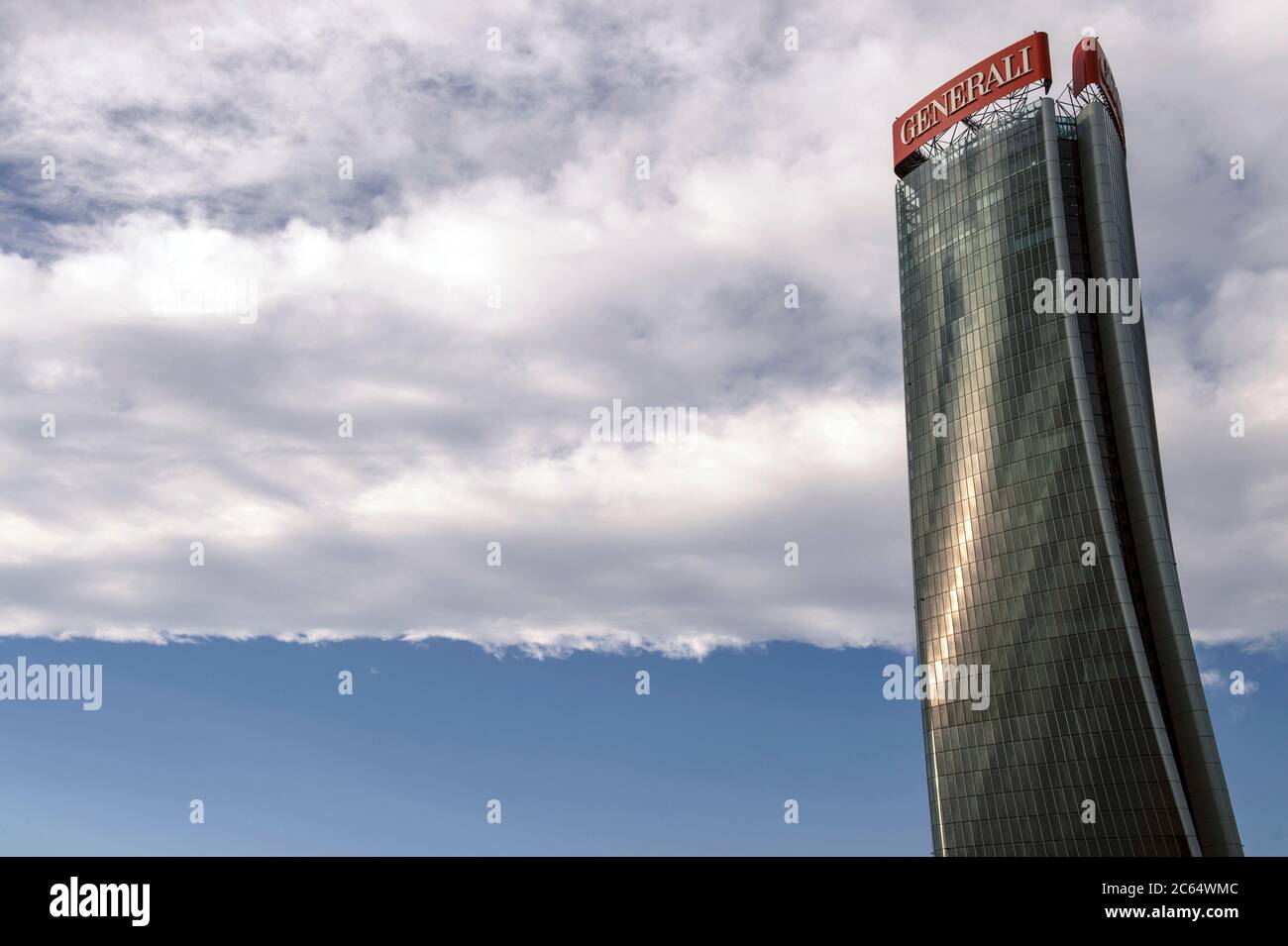 Italia, Lombardia, Milano, CityLife, Torre generali Foto Stock