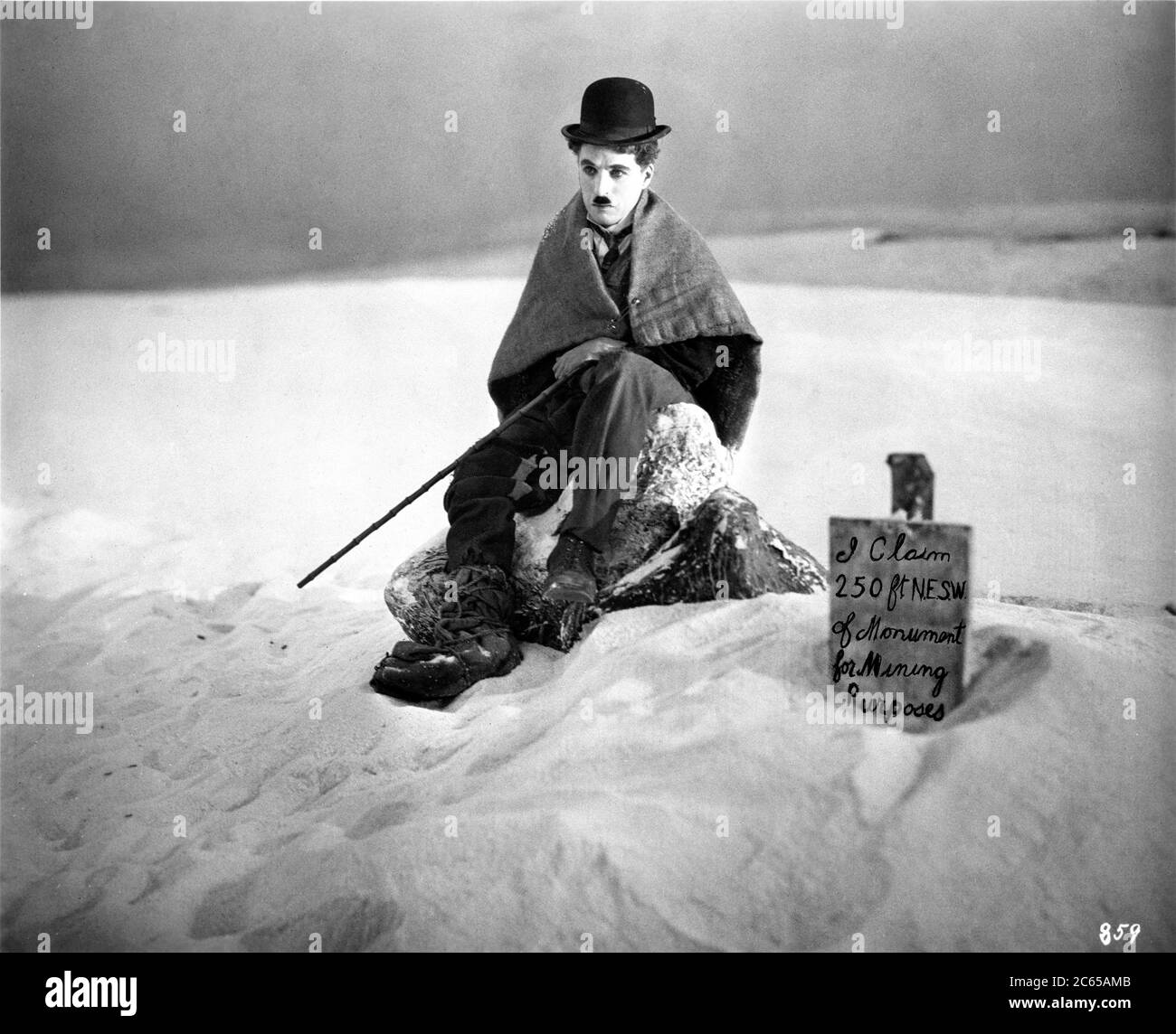 CHARLIE CHAPLIN in THE GOLD RUSH 1925 regista / scrittore CHARLES CHAPLIN Charles Chaplin Productions / United Artists Foto Stock