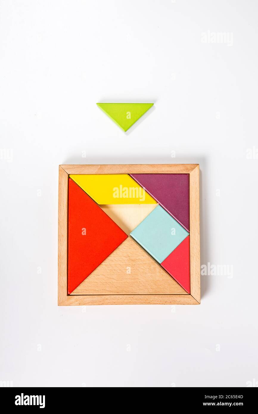 Puzzle, giocattoli per bambini Foto Stock