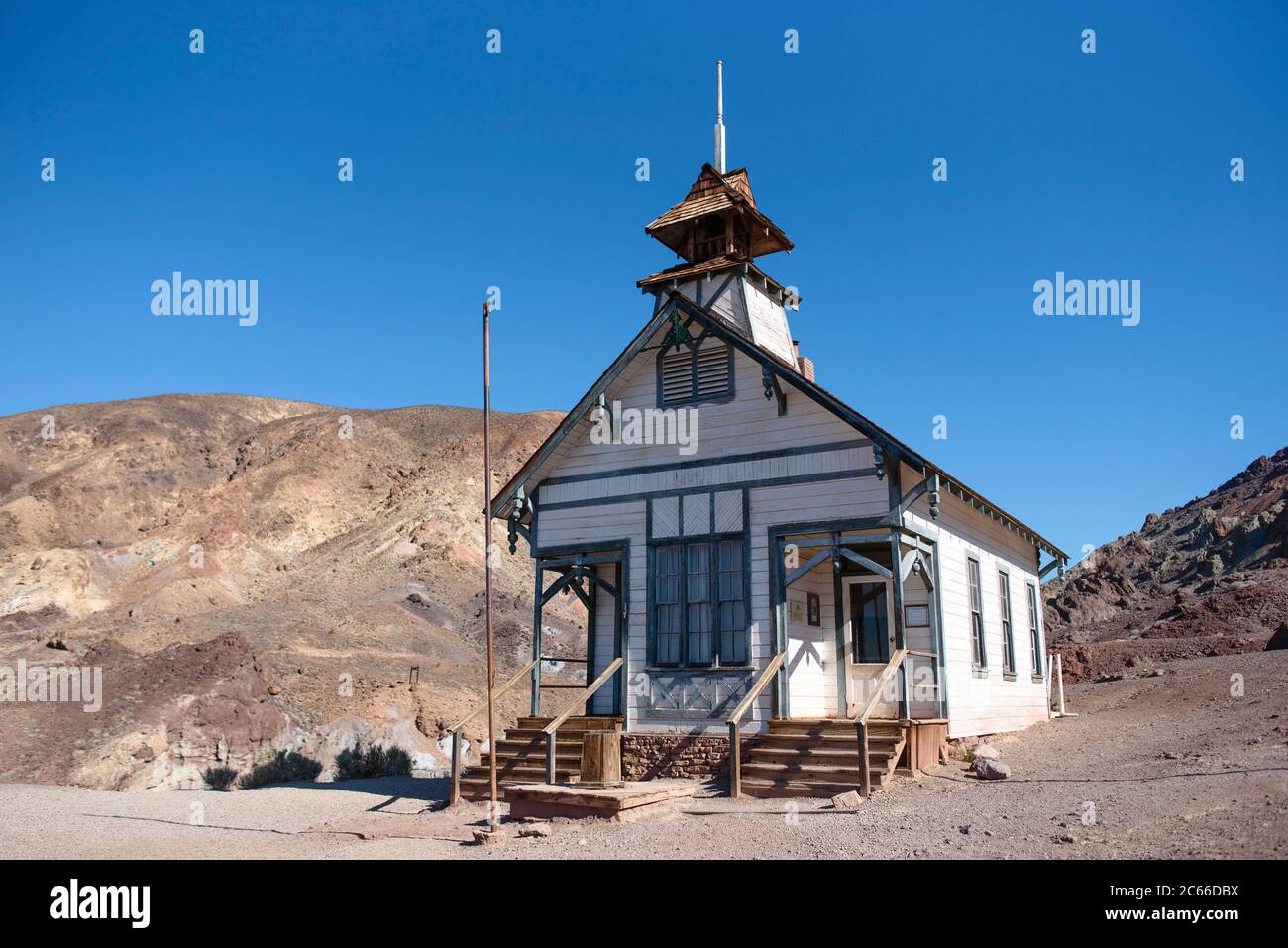 Calico Ghost Town, città fantasma in California, Stati Uniti Foto Stock