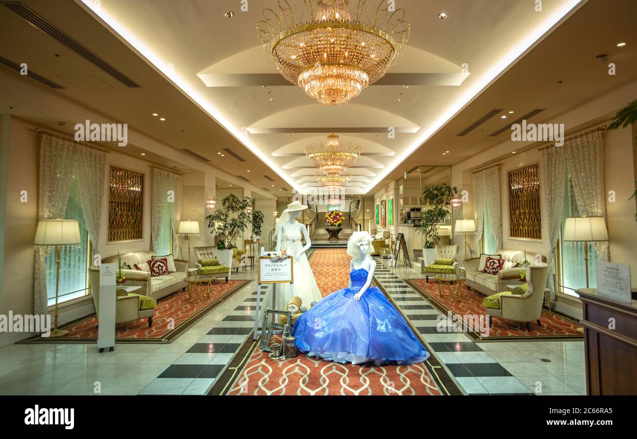 Giappone Tokyo City, area di Omotesando, wedding hall Foto Stock