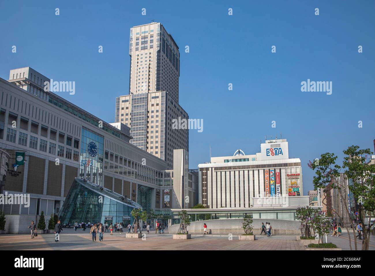 Giappone, Stazione Sapporo, Torre Sapporo JR Foto Stock