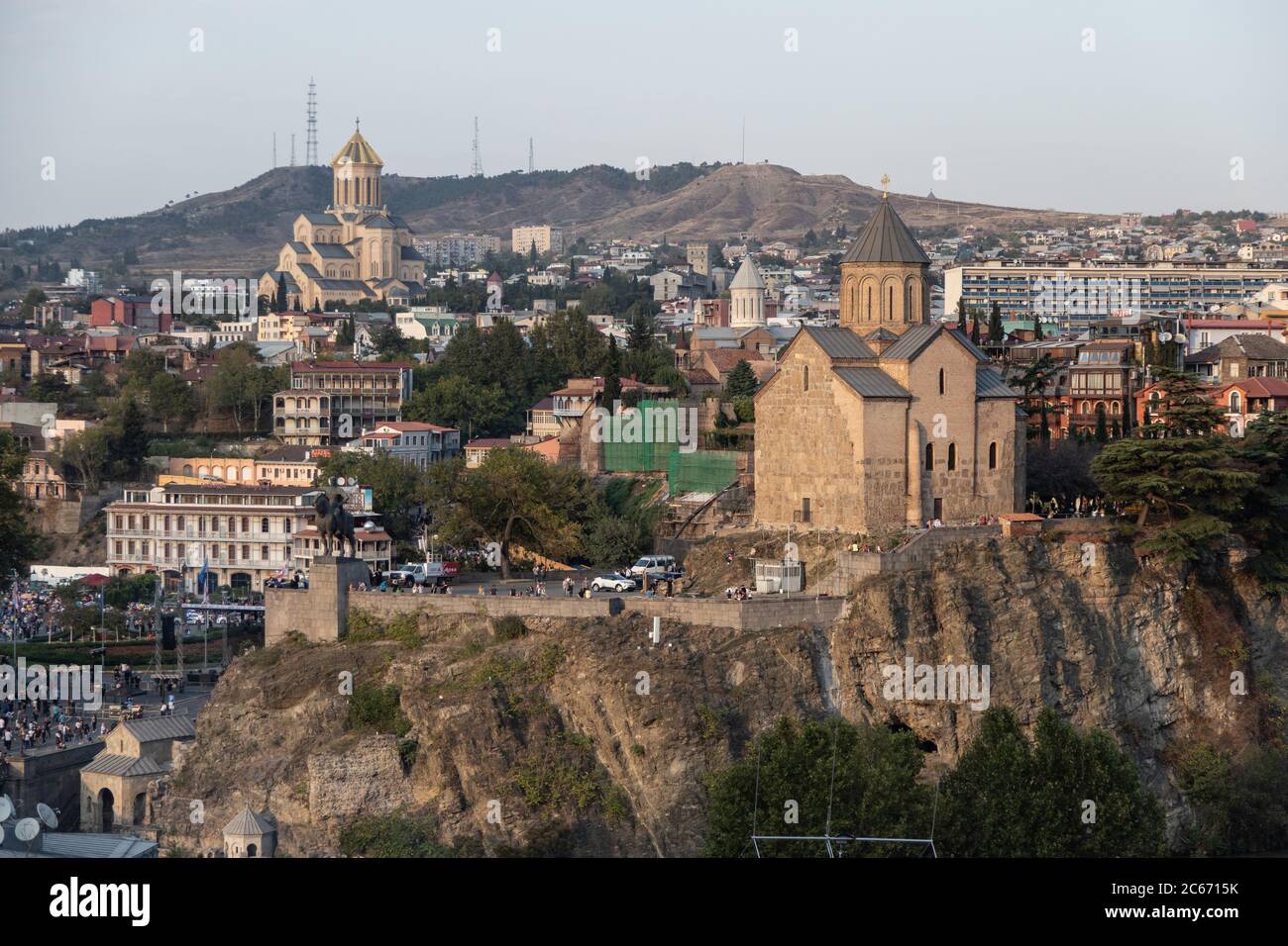Cattedrale di Svetitskhovelli, Georgia Foto Stock