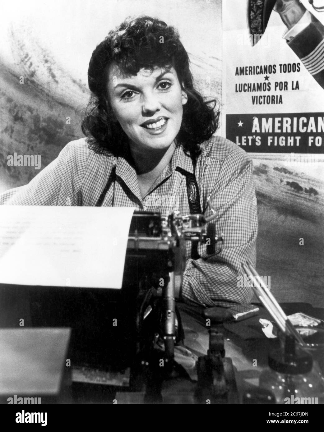 Tyne Daly, Ritratto pubblicitario per il film, 'Zoot Suit', Universal Pictures, 1981 Foto Stock