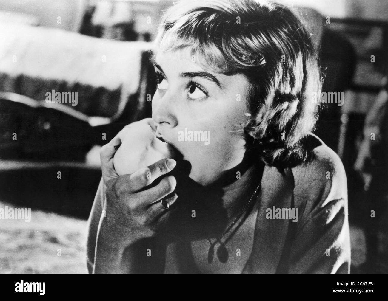 Elsa Daniel, on-set del film argentino, 'la Casa del Angel', aka 'fine dell'innocenza', sono-Film, Kingsley International, Union Films, 1957 Foto Stock