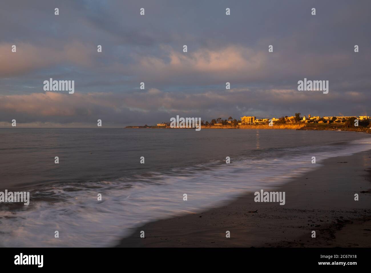 Goleta Beach, California, Stati Uniti Foto Stock
