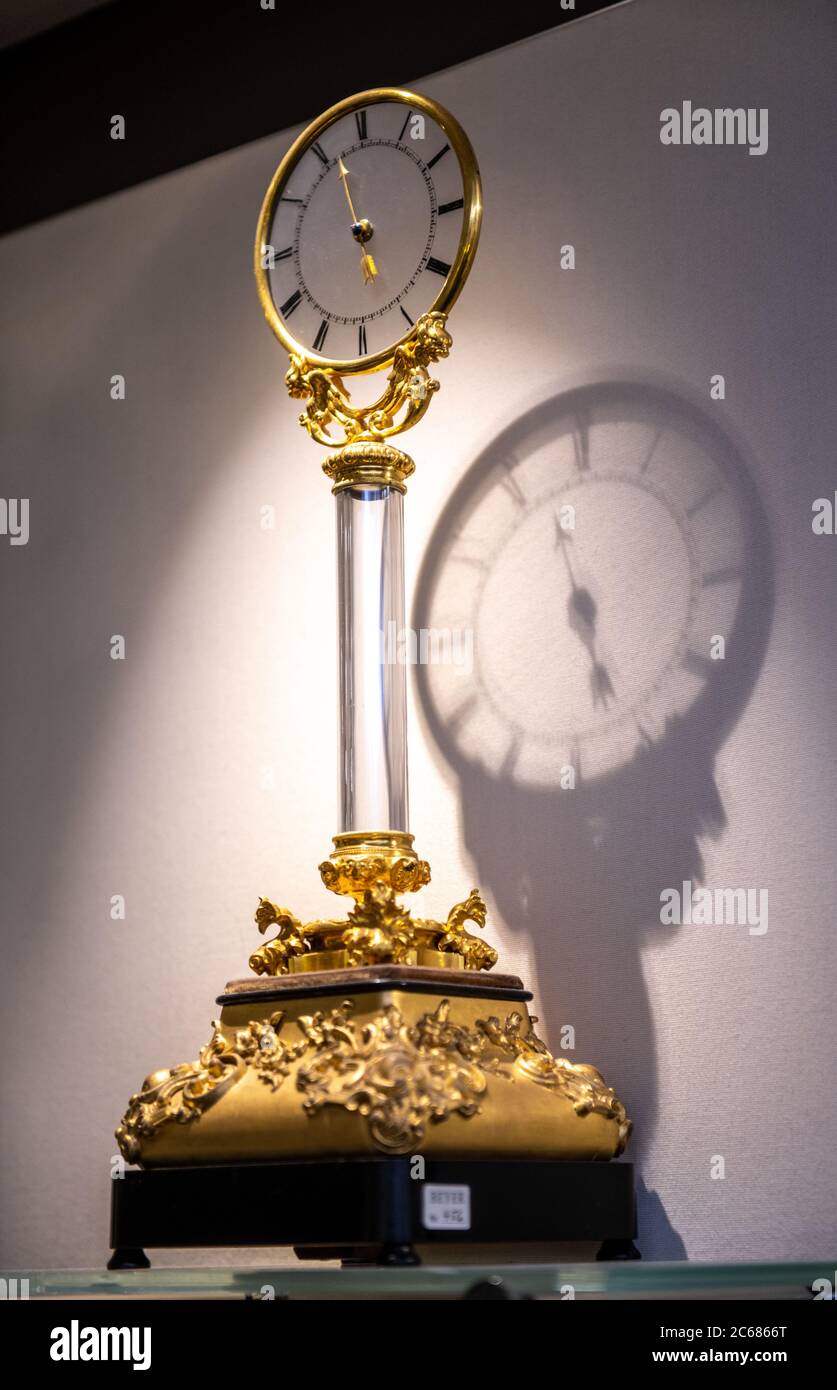 Museo dell'Orologio di Uhrenmuseum Beyer, ZŸrich, Svizzera Foto Stock