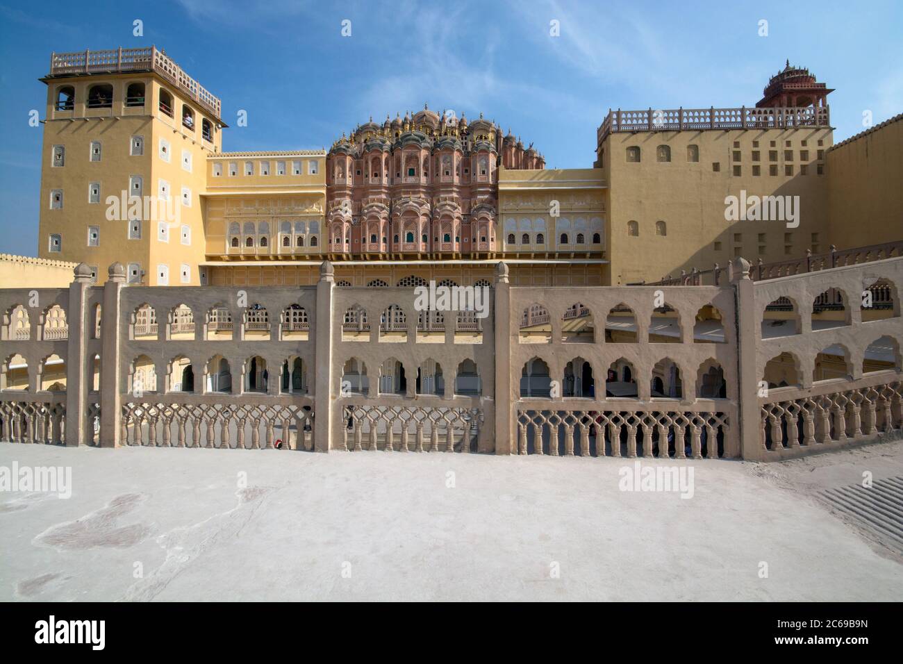 Hawa Mahal Jaipur India Rajasthan Foto Stock