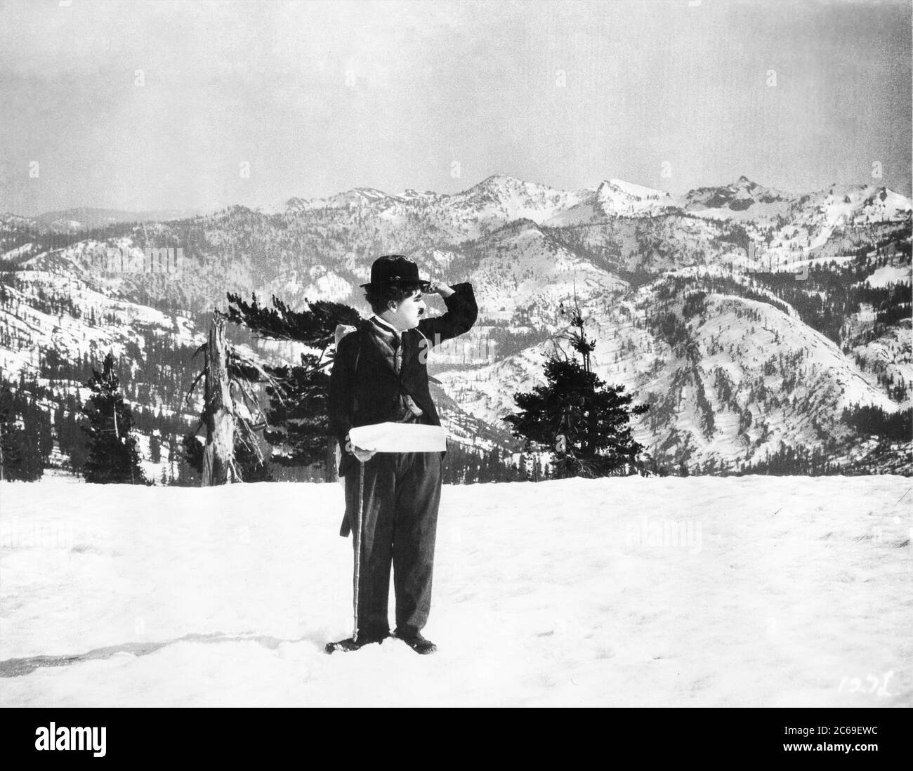 CHARLIE CHAPLIN in THE GOLD RUSH 1925 regista / scrittore CHARLES CHAPLIN Charles Chaplin Productions / United Artists Foto Stock