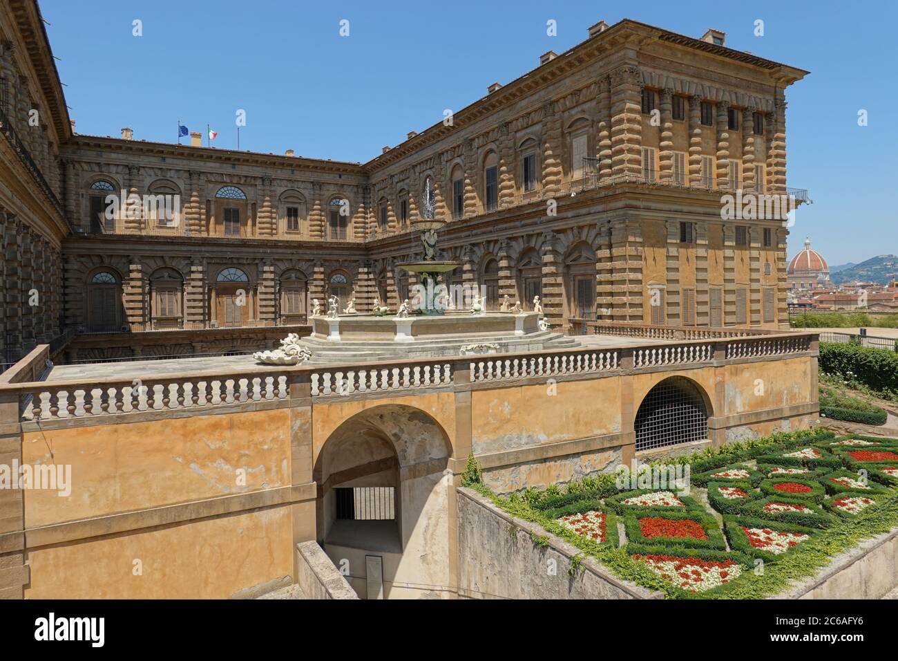 Floren, Palazzo Pitti // Firenze, Palazzo Pitti Foto Stock