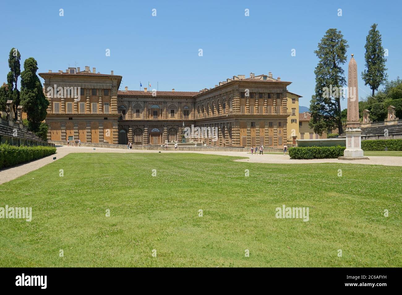 Floren, Palazzo Pitti // Firenze, Palazzo Pitti Foto Stock