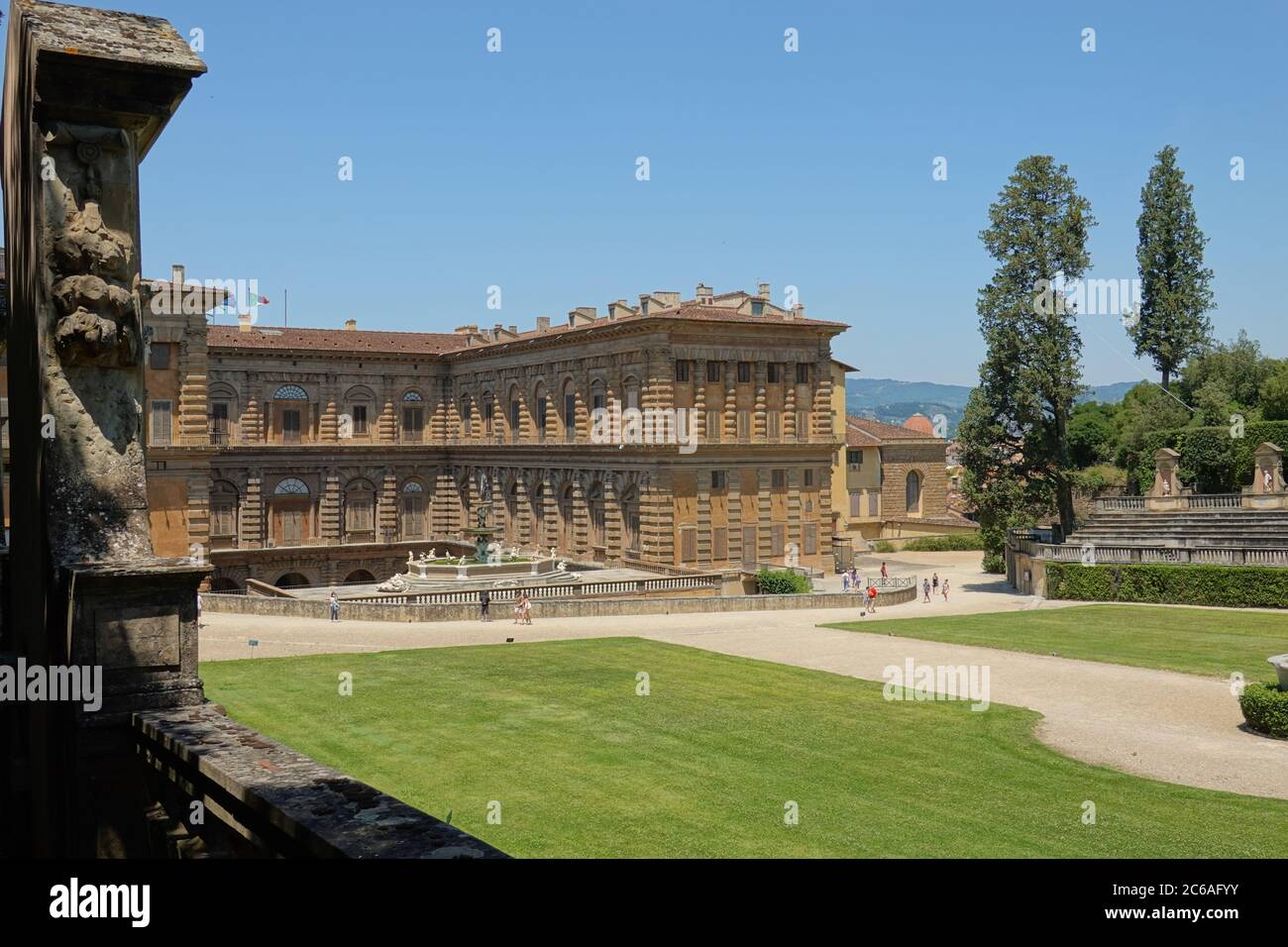 Floren, Palazzo Pitti // Firenze, Palazzo Pitti Foto Stock