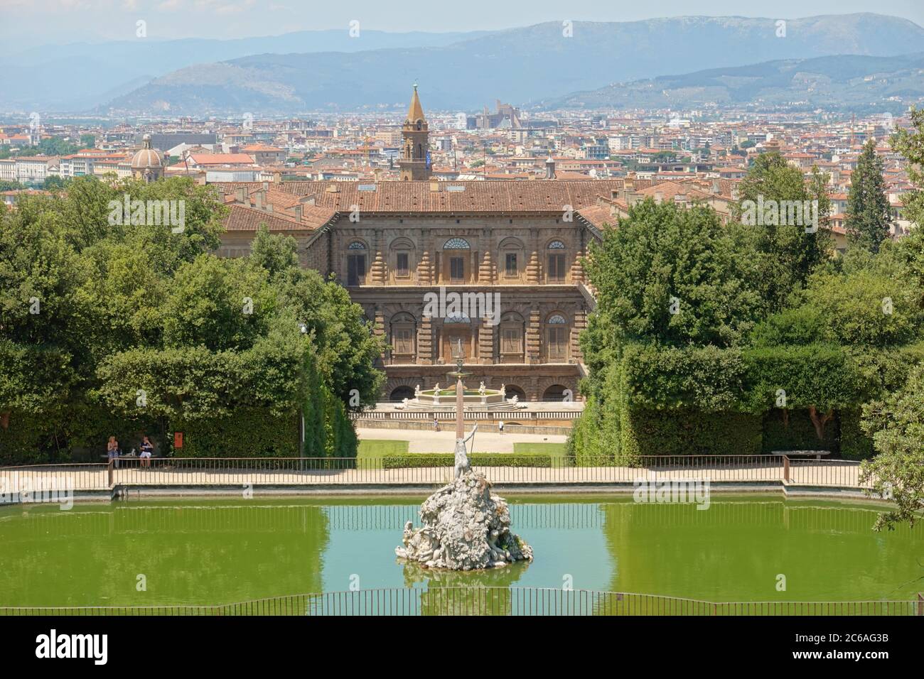 Floren, Palazzo Pitti // Firenze, Palazzo Pitti Foto Stock