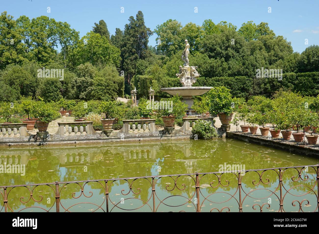 Floren, Palazzo Pitti, Giardini di Boboli // Firenze, Palazzo Pitti, Giardini di Boboli Foto Stock