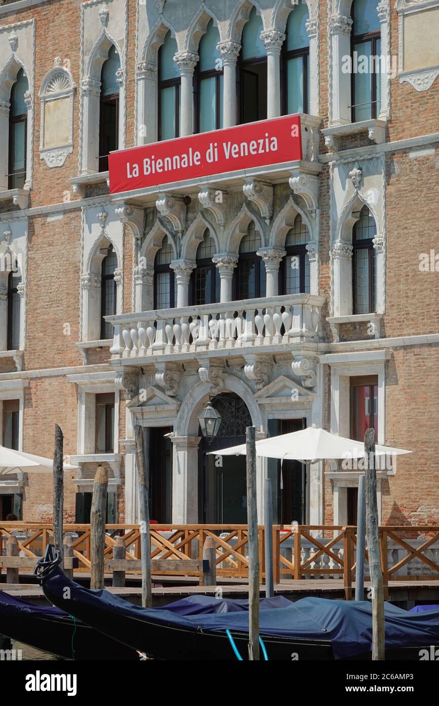 Venedig, abgesagte Biennale 2020 // Venezia, annullata Biennale 2020 Foto Stock