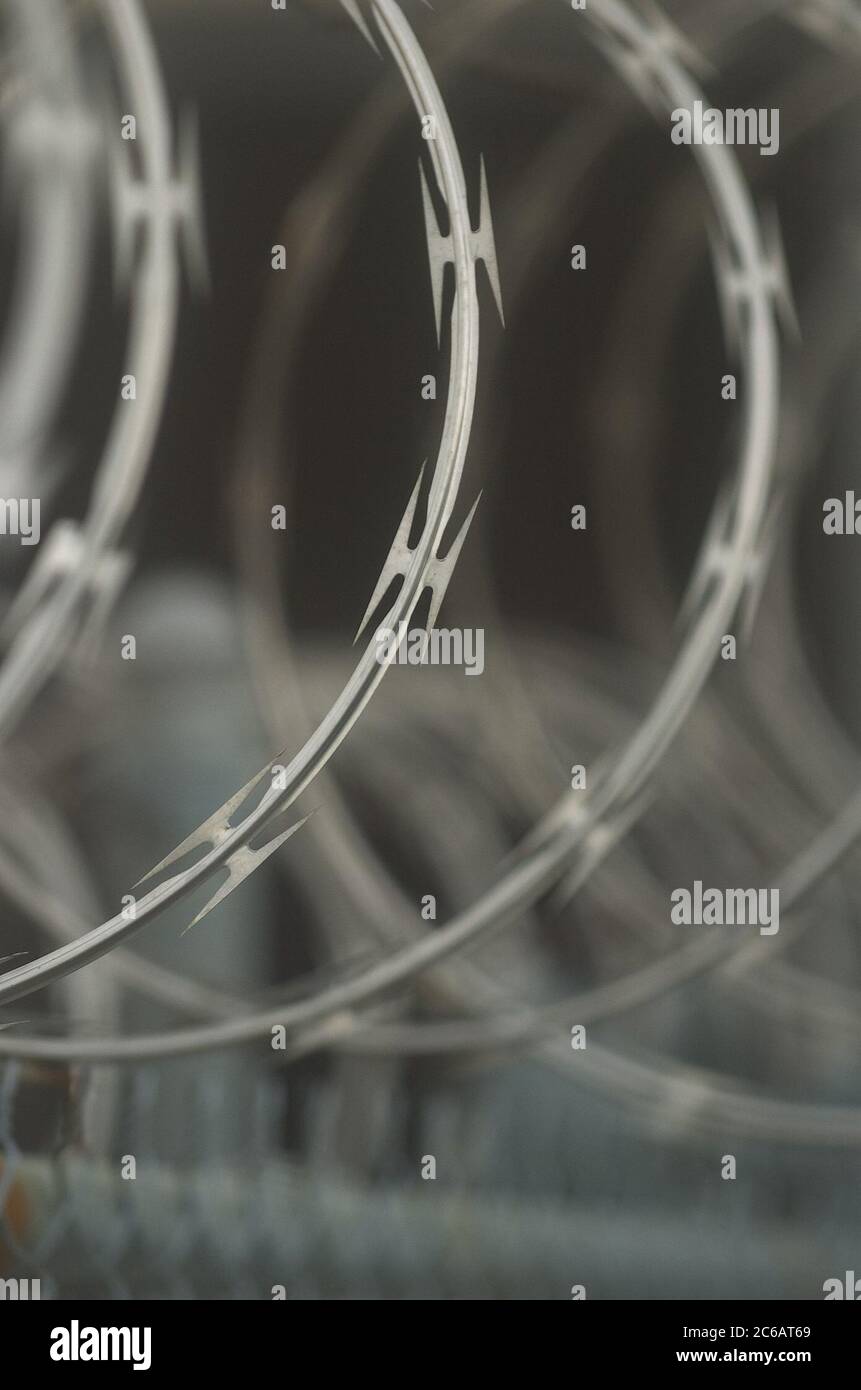 Dallas, TX AUG04: Cavo di rasoio ©Bob Daemmrich Foto Stock