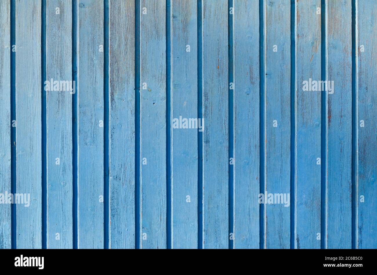 Sfondo legno dipinto blu Foto Stock