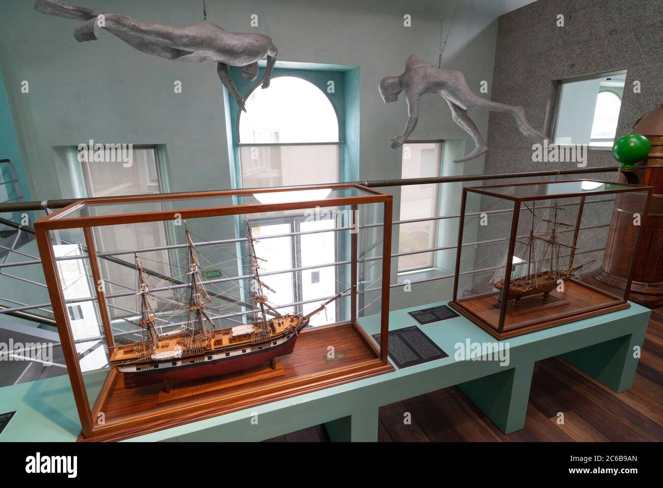 Museo do Mar de Galicia - Museo marittimo a Vigo, Galizia, Spagna, Europa Foto Stock
