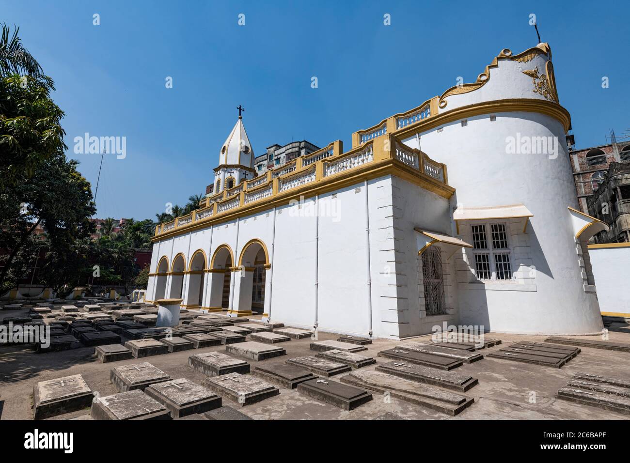 Chiesa armena, Dhaka, Bangladesh, Asia Foto Stock