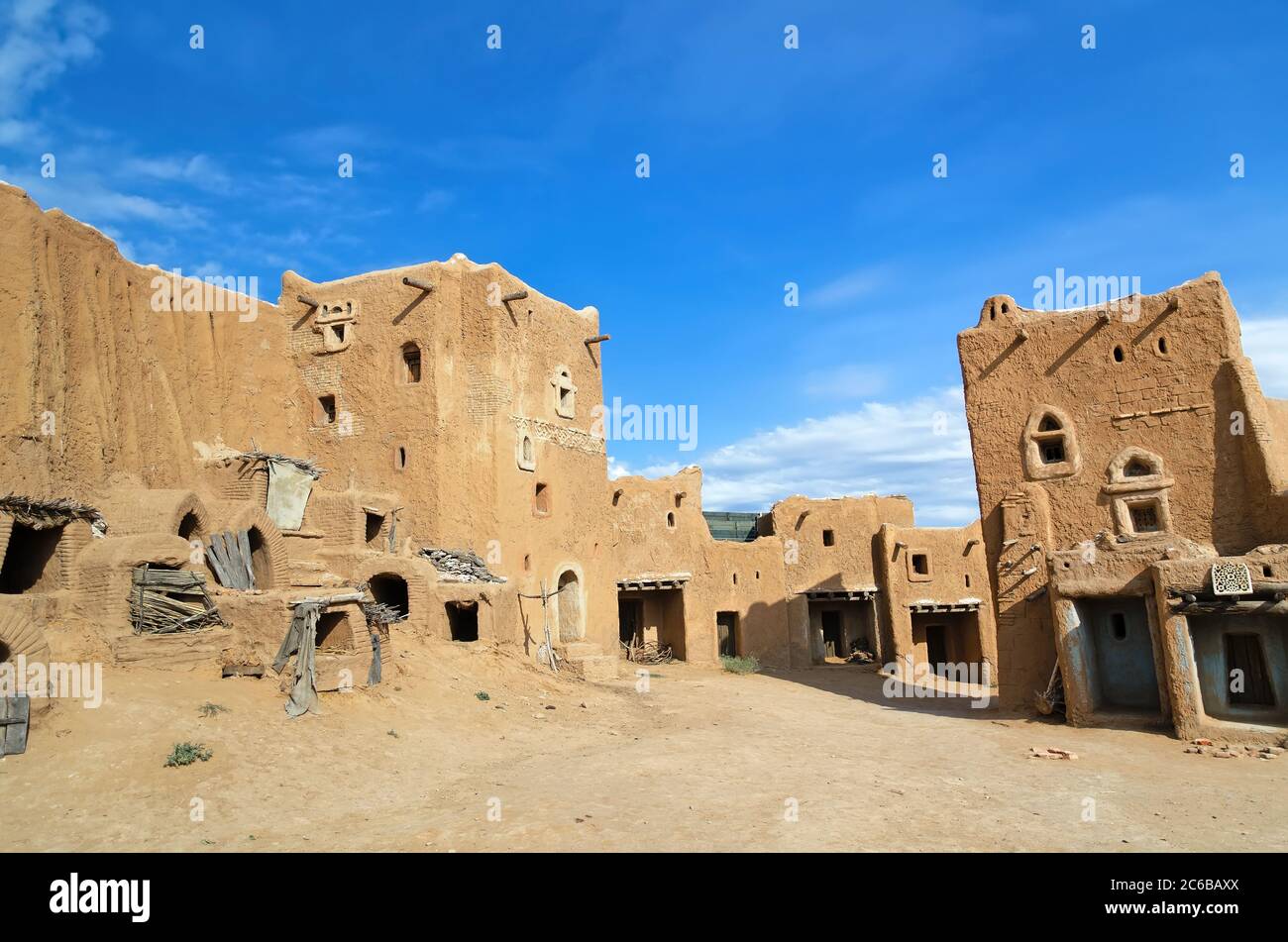 Impero Mongol. La capitale dell'Orda d'Oro - Sarai Batu. (Ricostruzione) Foto Stock