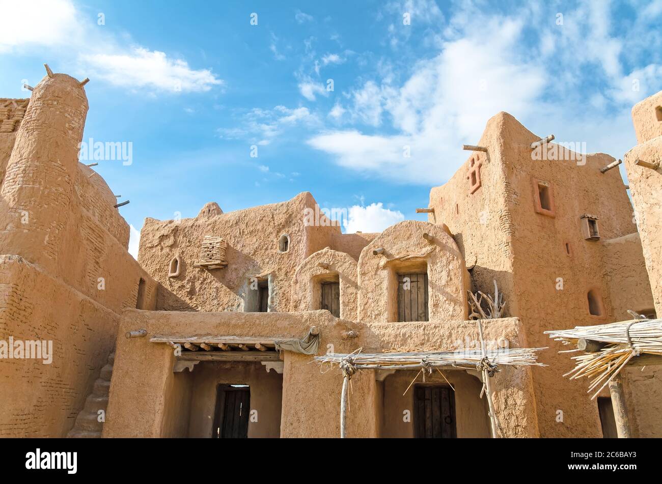 Impero Mongol. La capitale dell'Orda d'Oro - Sarai Batu. (Ricostruzione) Foto Stock